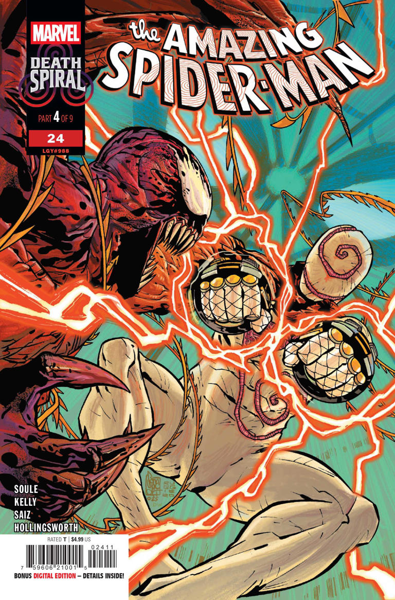 Carnage's twisted symbiote relationship stars in the new Spider-Man event