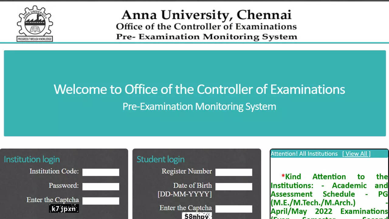 Anna University results 2026 declared for UG, PG courses; marksheets ...