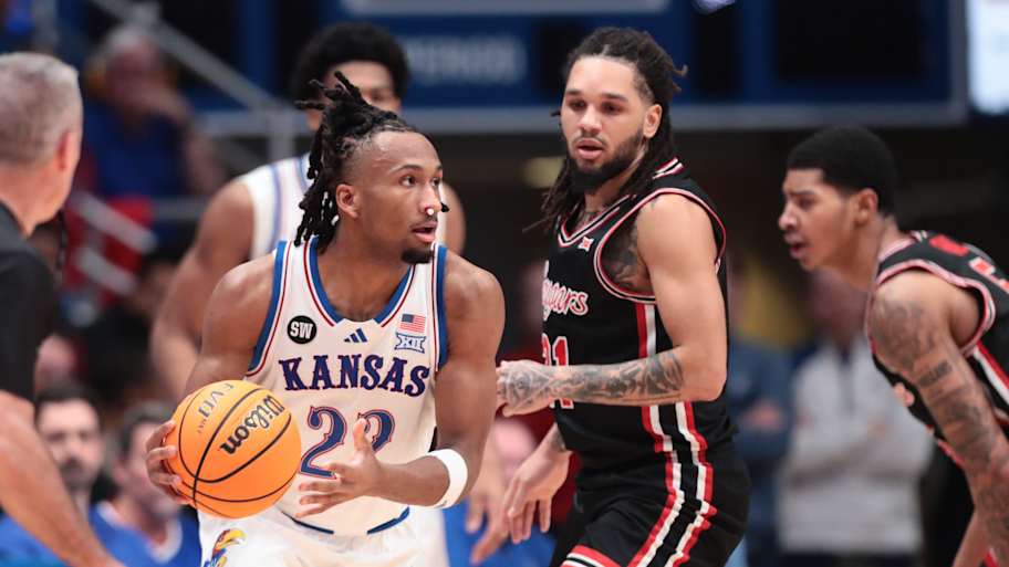 No. 5 Houston Cougars vs No. 14 Kansas Jayhawks live updates, box score