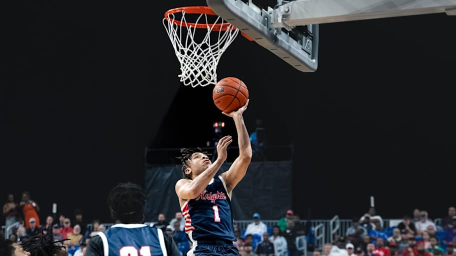 Dallas Kimball beat Rosharon Almeta Crawford in UIL Class 4A D1 Boys Texas High School Basketball Championship<br><br>