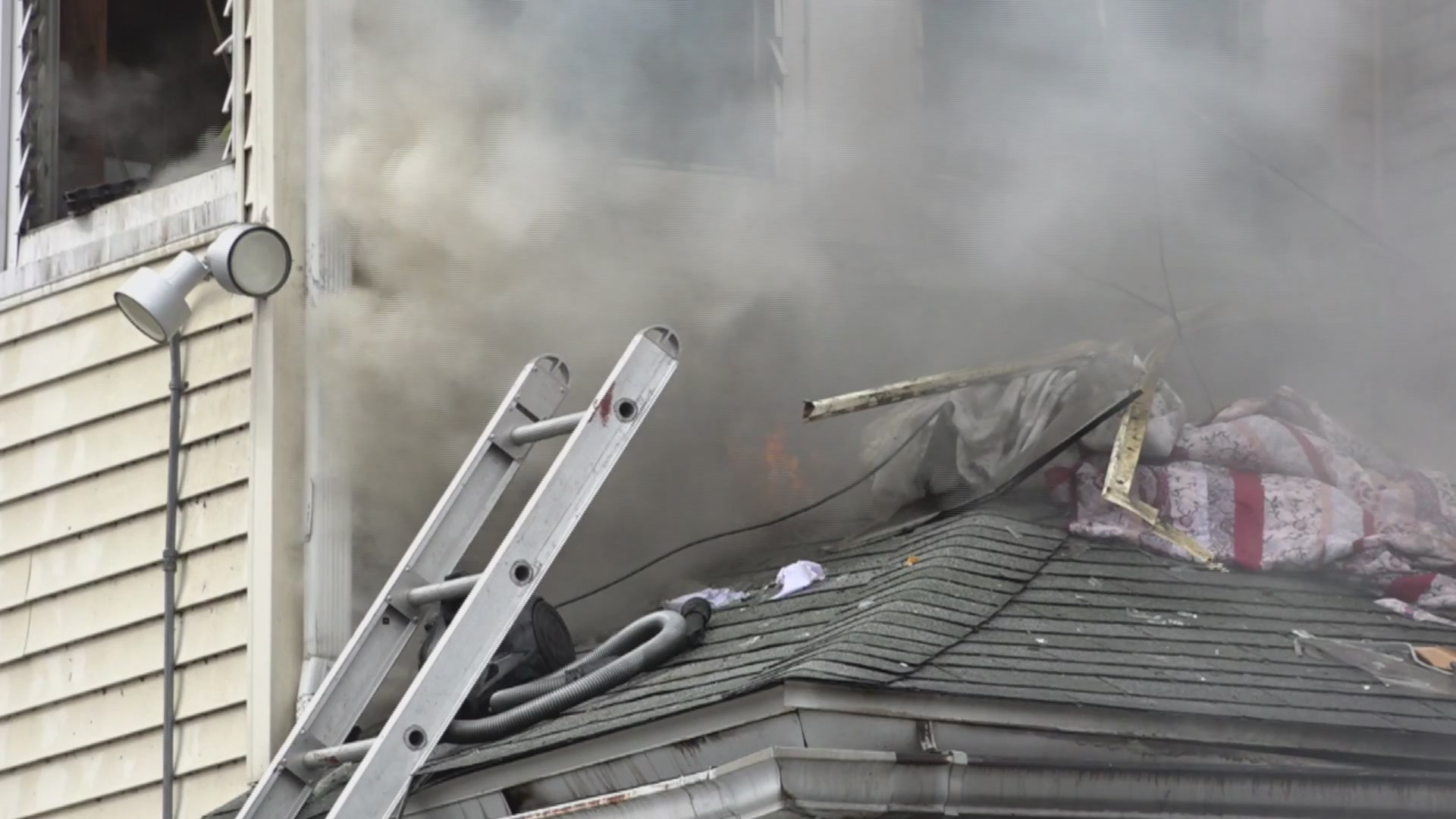 Heavy fire damages home in Luzerne County | 28/22 News