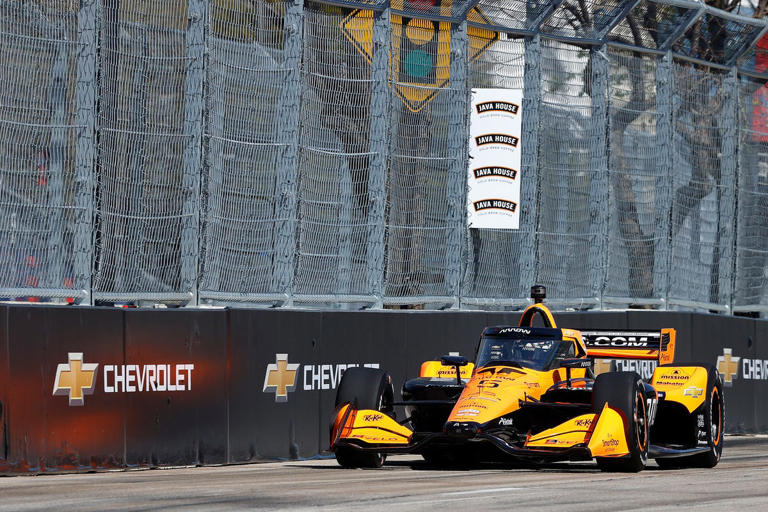 McLaughlin tops practice as IndyCar debuts Arlington street race