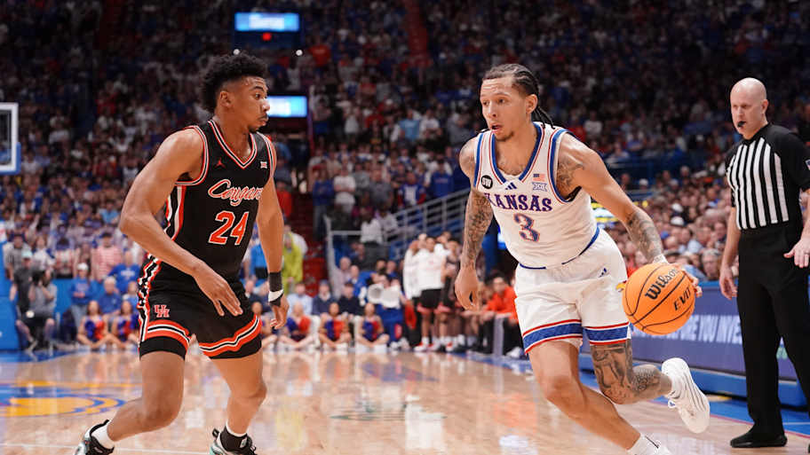 No. 5 Houston Cougars vs No. 14 Kansas Jayhawks live updates, box score