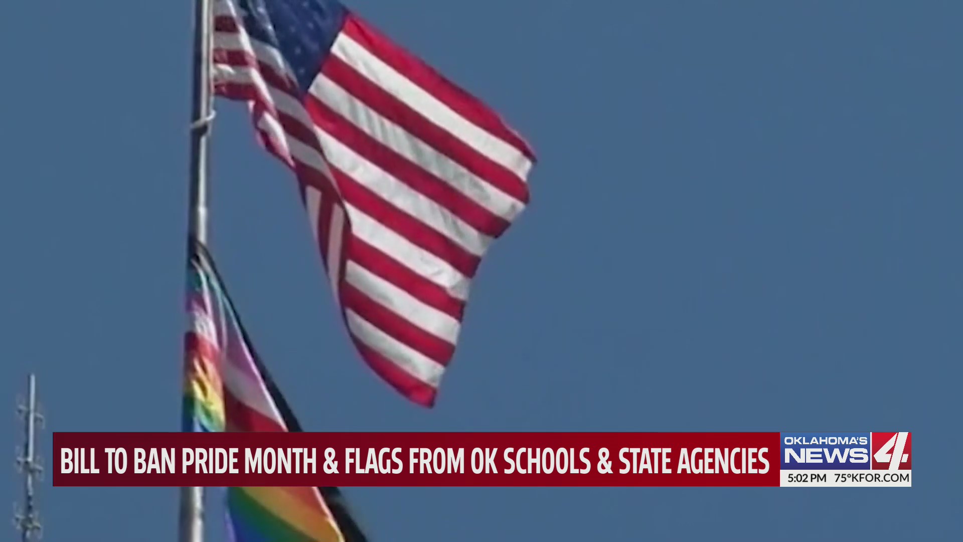 Bill to ban pride month & flags from OK schools & state agencies