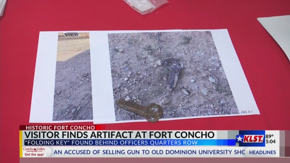 SAISD employee uncovers rare identifiable artifact at Fort Concho