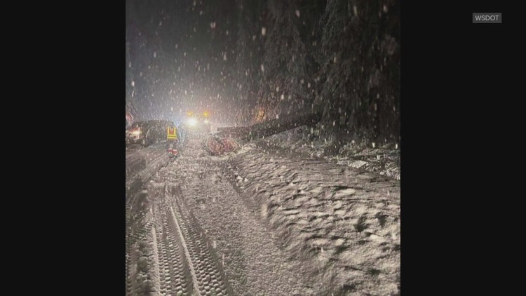 Highway 410 closure causes miles of backups as skiers try to get to ...