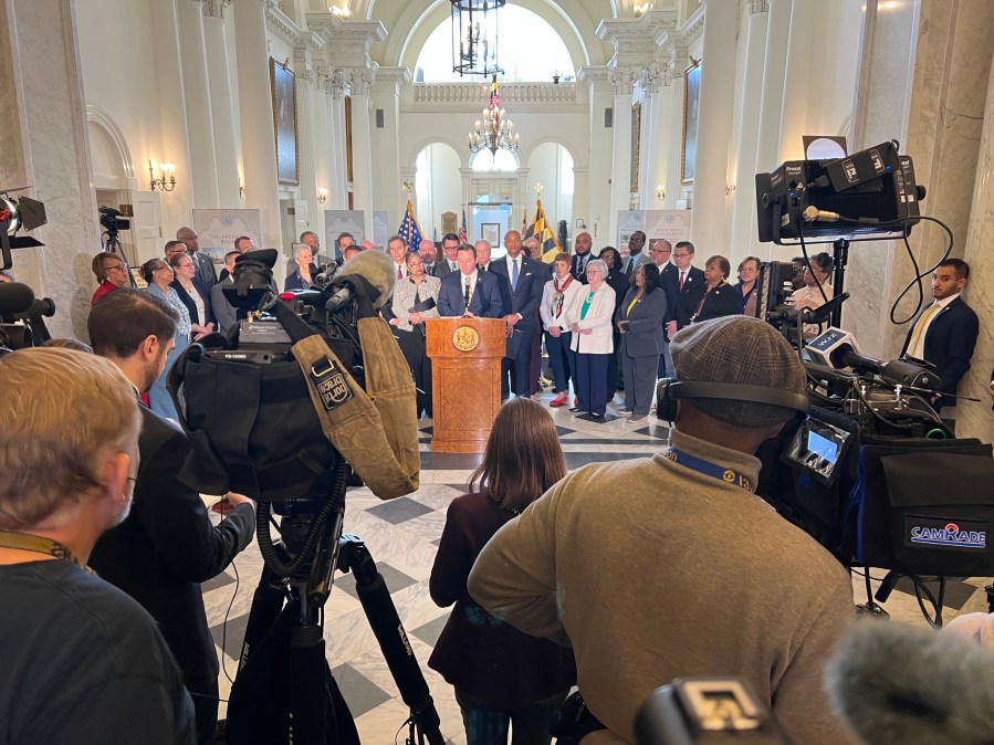 Maryland governor announces legislative package to lower energy bills<br><br>