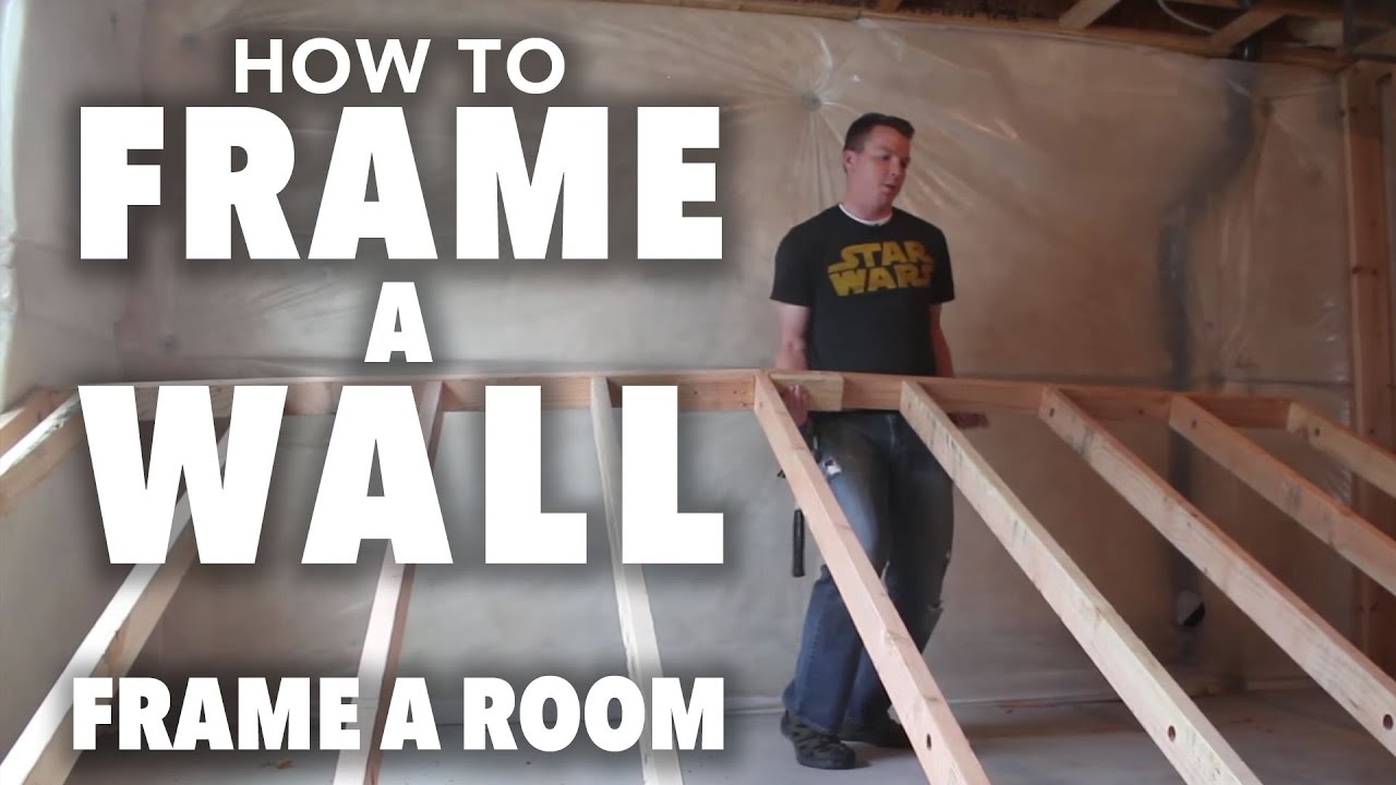Learn to frame a wall in just a few steps!