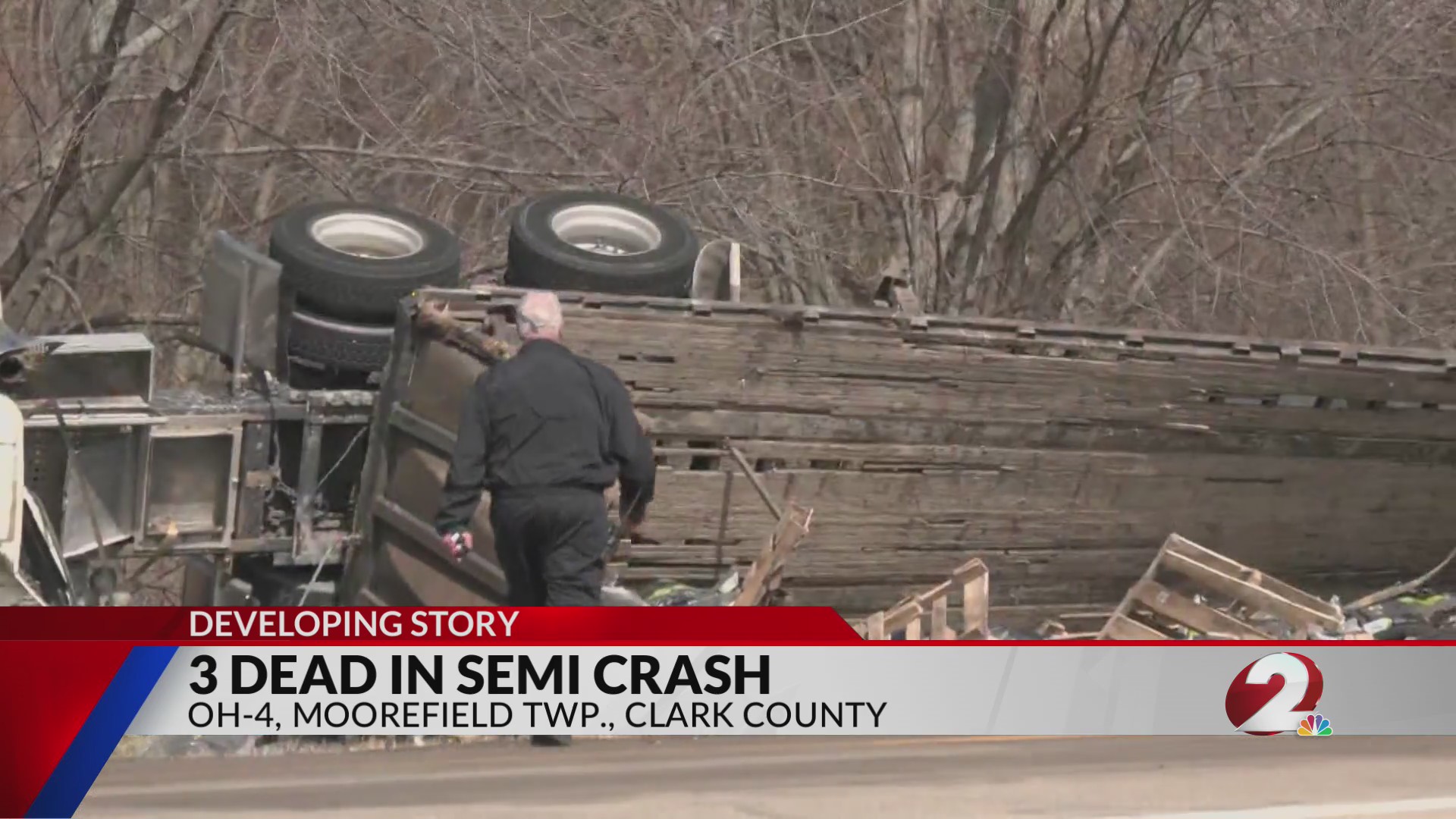 Death toll in fatal State Route 4 crash in Clark County rises to 3 [6p]