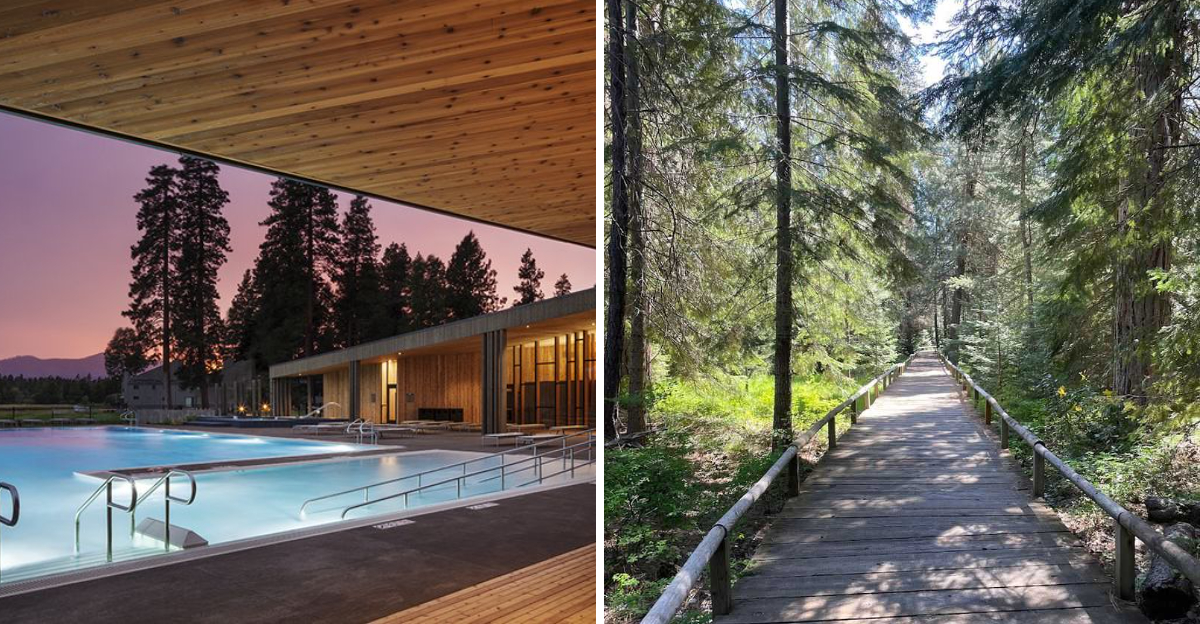 This stunning Oregon ranch retreat is surrounded by mountains, lakes ...