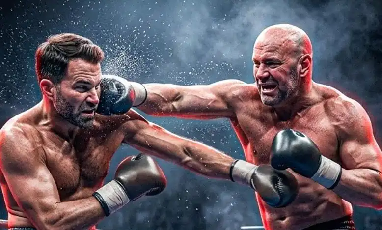 Joe Rogan on a White and Hearn boxing match