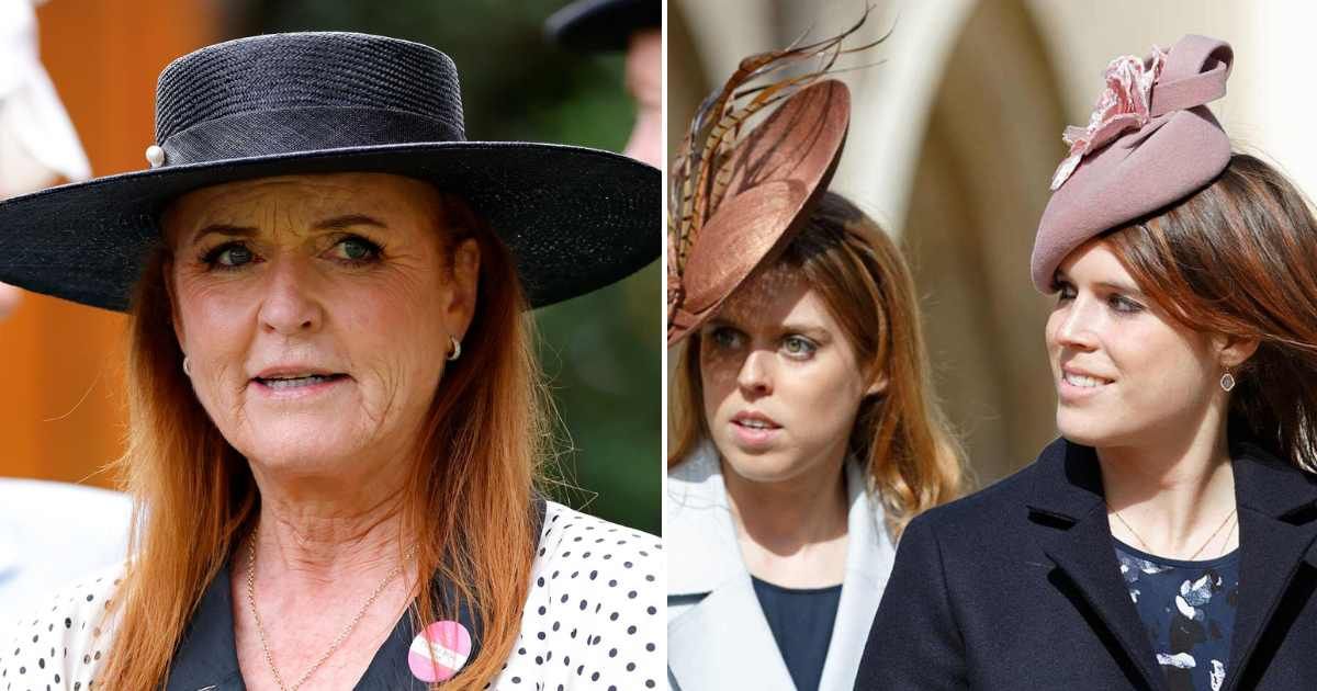 Sarah Ferguson’s location remains unknown while her daughters hold on to royal homes
