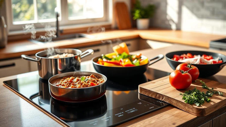 5 easy vegetarian recipes you can cook on an induction stove
