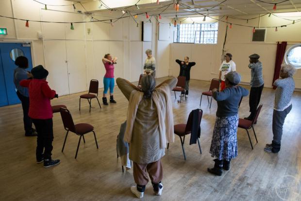 Football club group exercise programme designed to improve mobility to ...