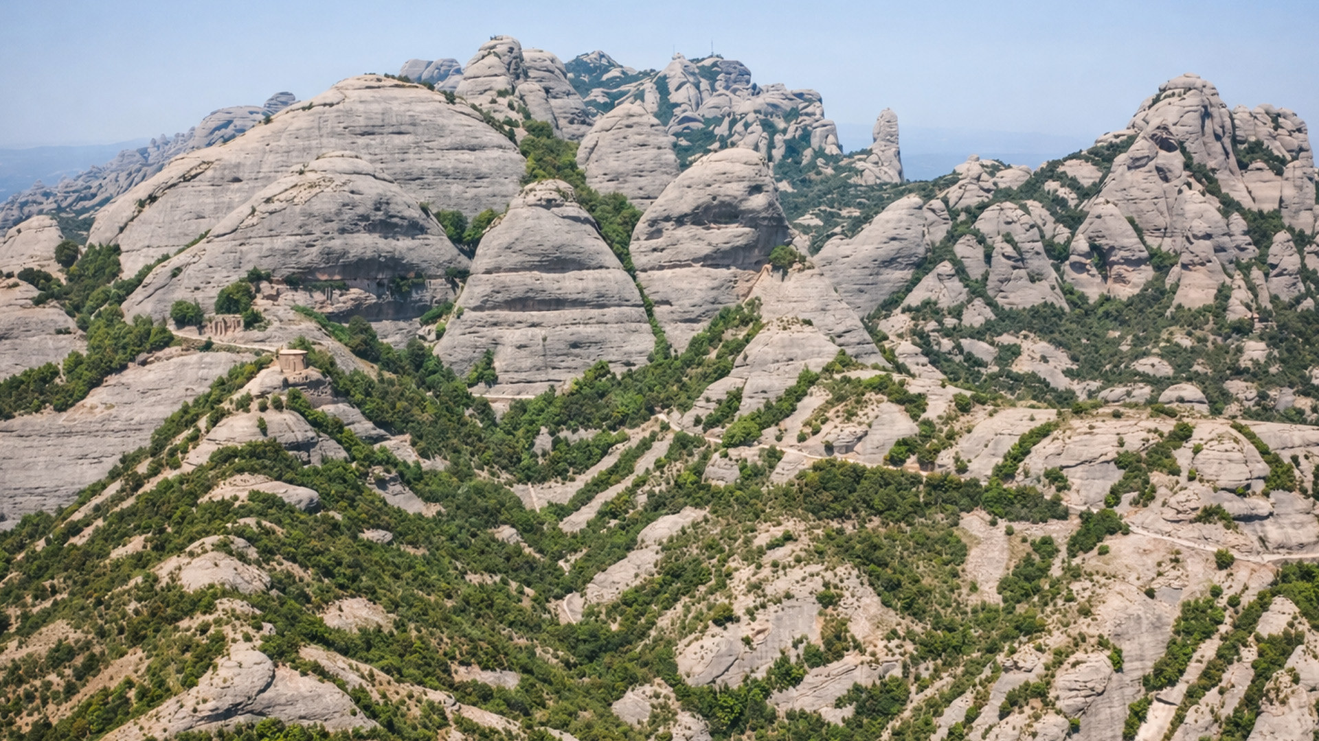 A shrine standing among Spain’s strangest mountains