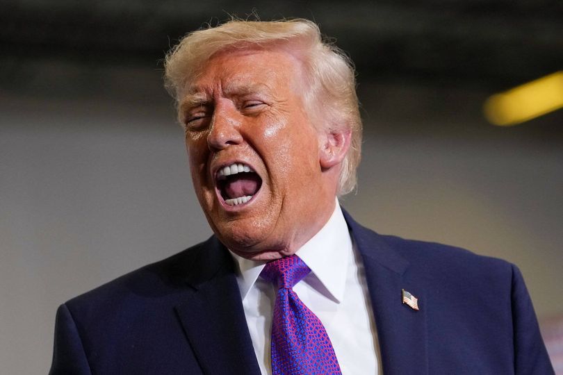 Trump goes on 'sick and demented' rant about fake news that didn't even ...