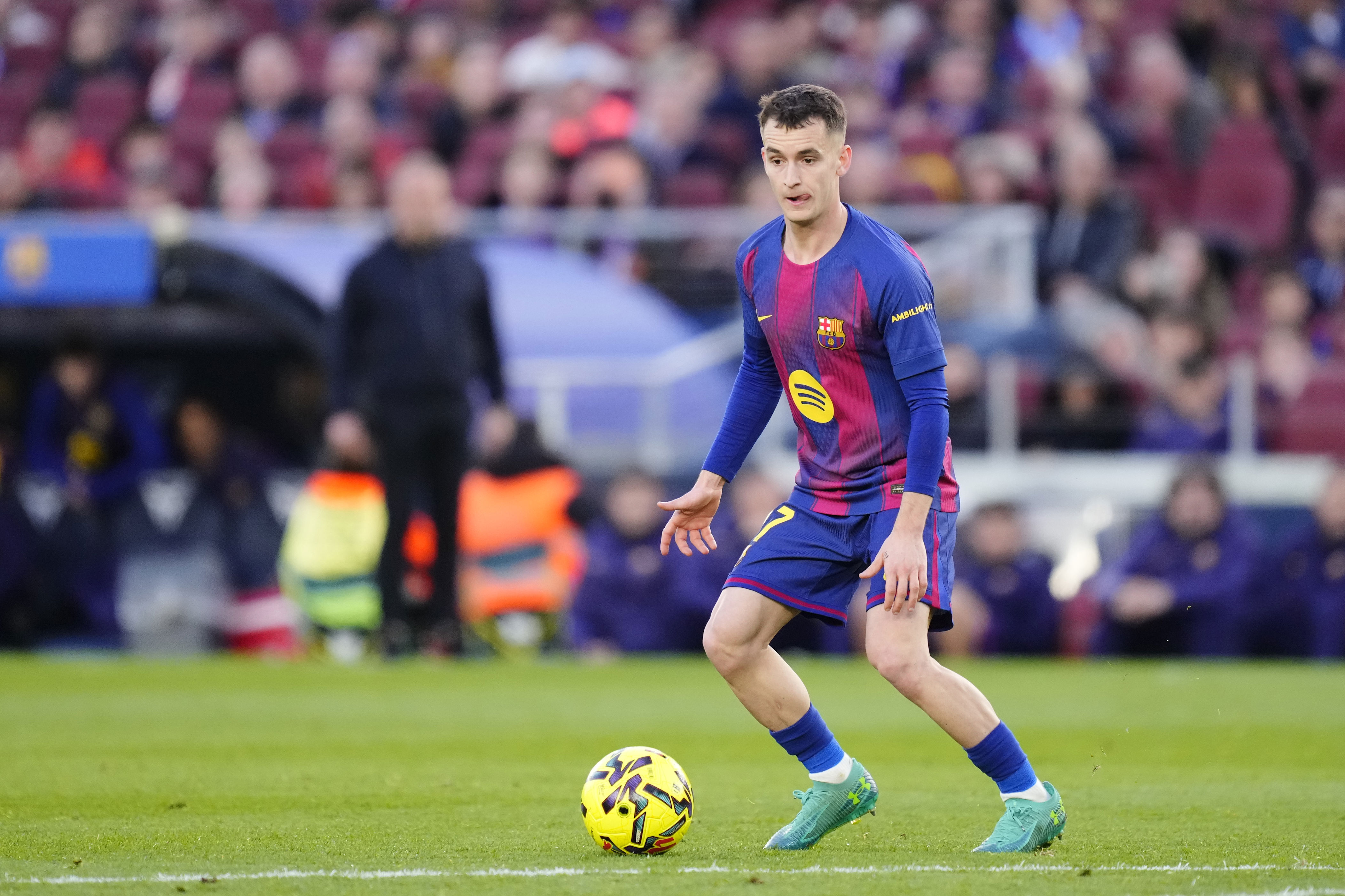 How will Barcelona line up against Sevilla in their next La Liga match?