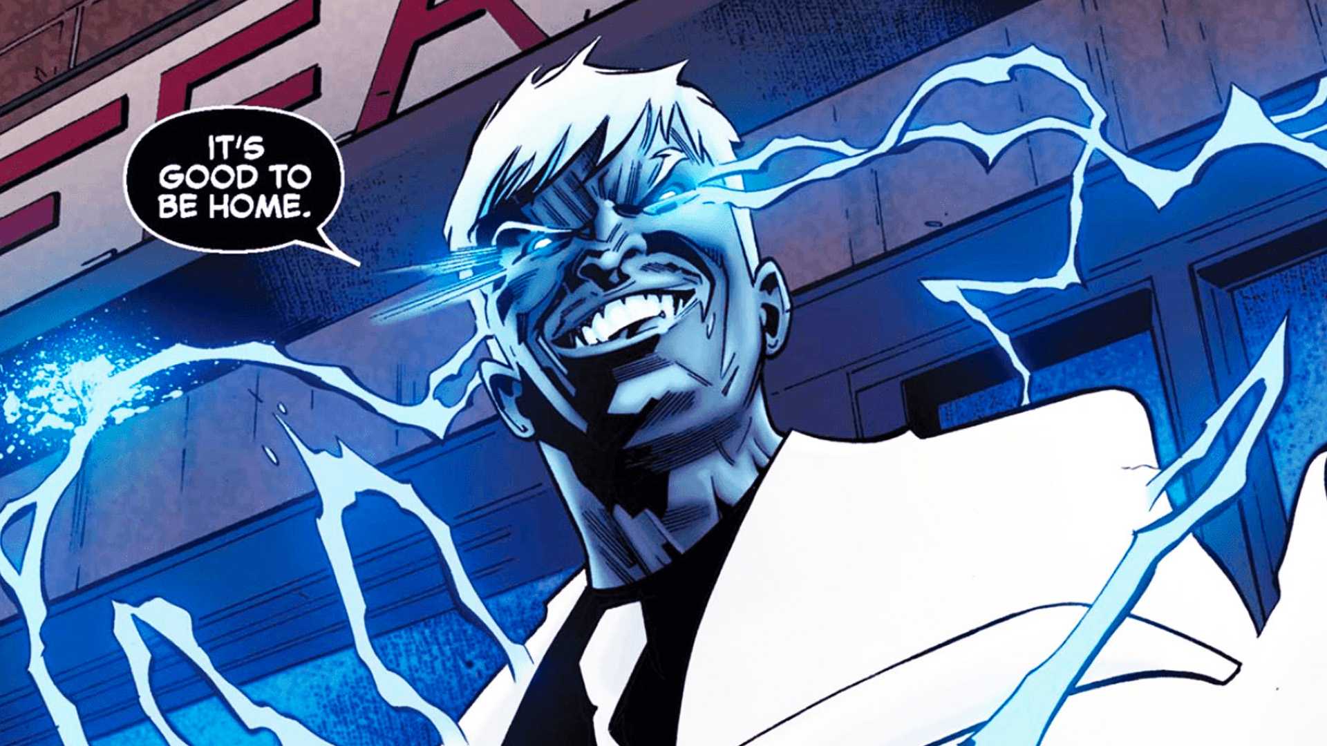 Mr. Negative happy to be home in Marvel Comics