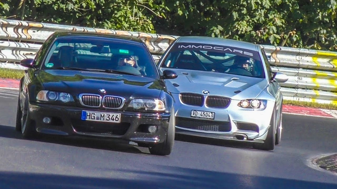 On-track action captured during popular Nürburgring event