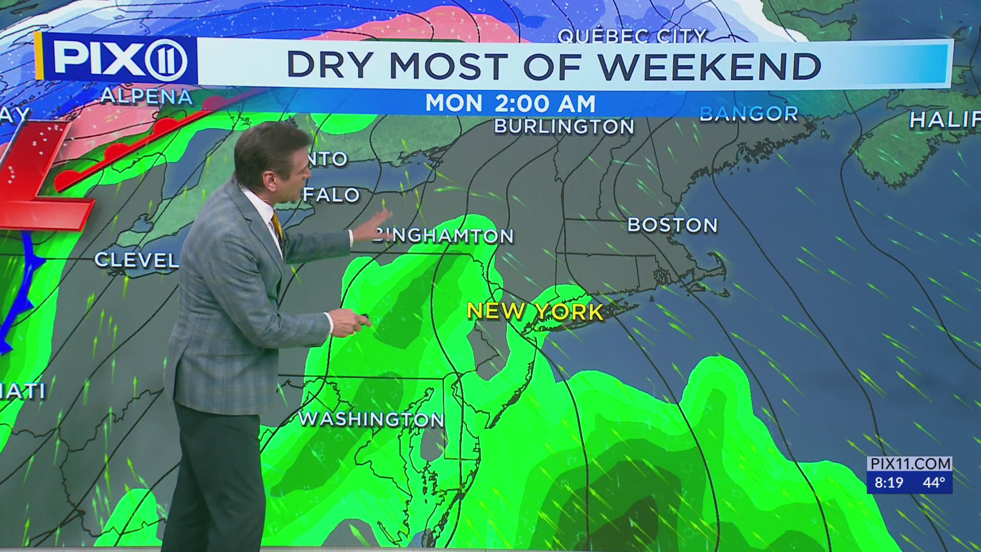 Bright and seasonable start to the weekend