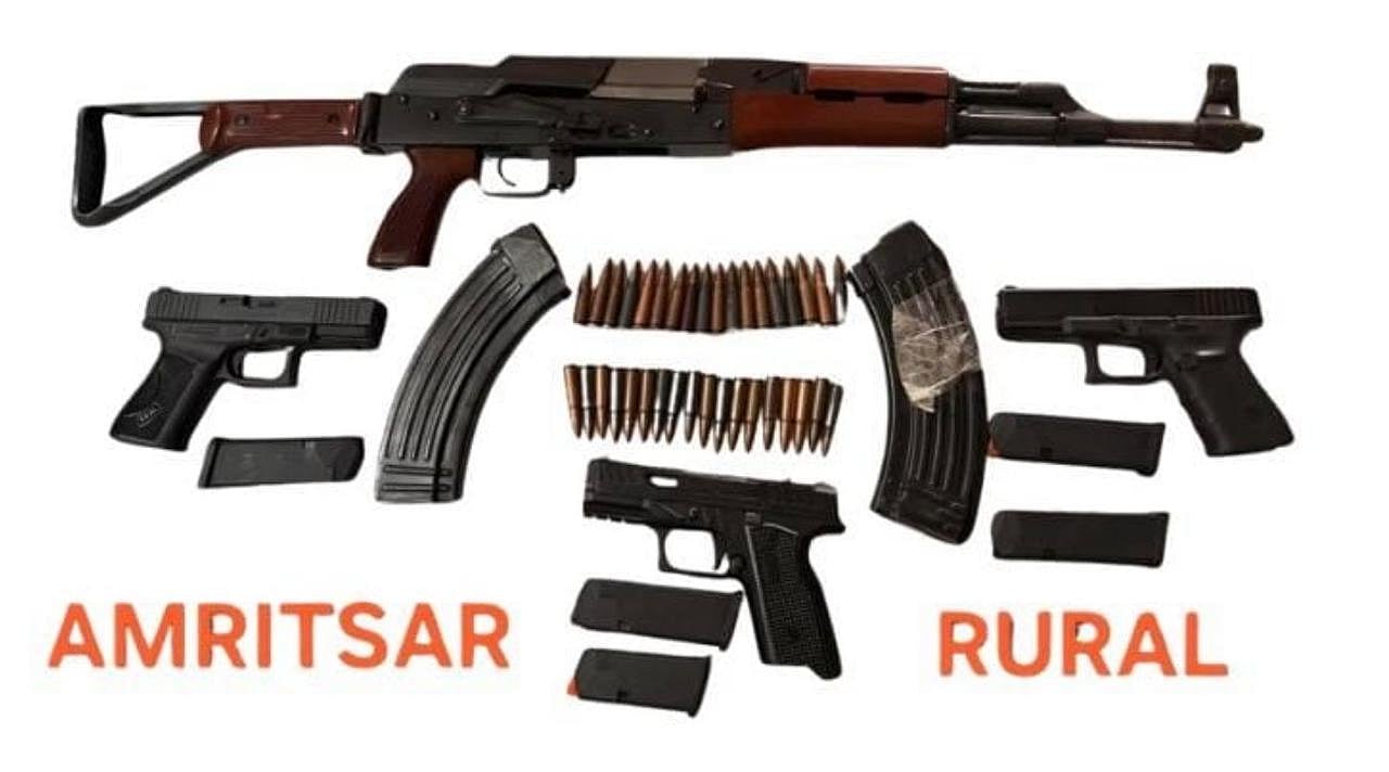 Punjab Police arrest two linked to ISI module, AK-47 among four ...