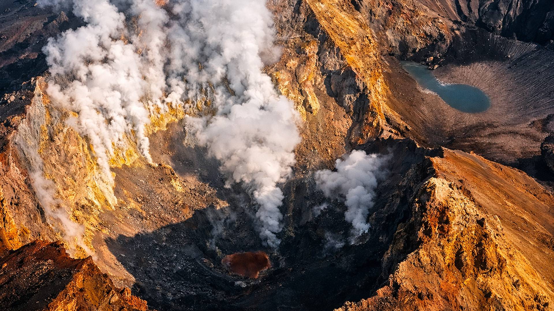 Inside one of Russia’s most active volcanoes