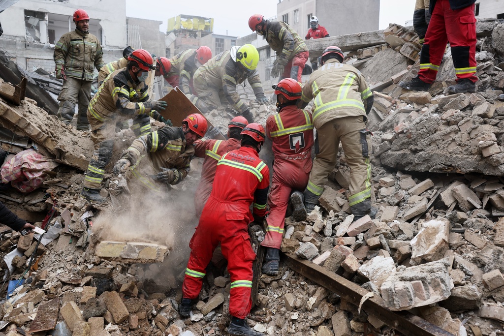 The latest: US is deploying marines to Middle East as it pounds Iran