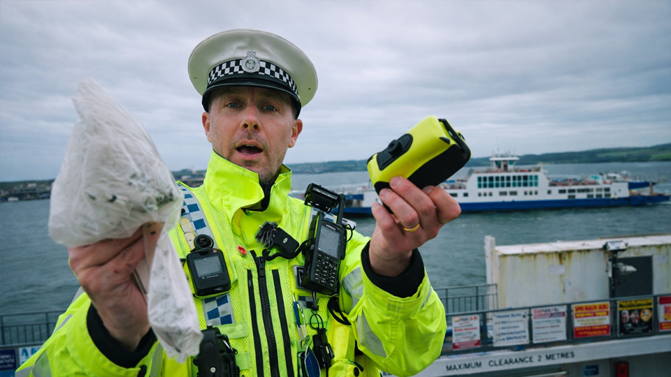 Inside a ferry police operation