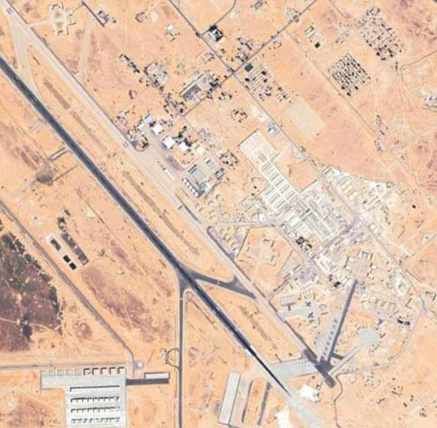Before-and-after satellite images show damage suffered at US sites ...