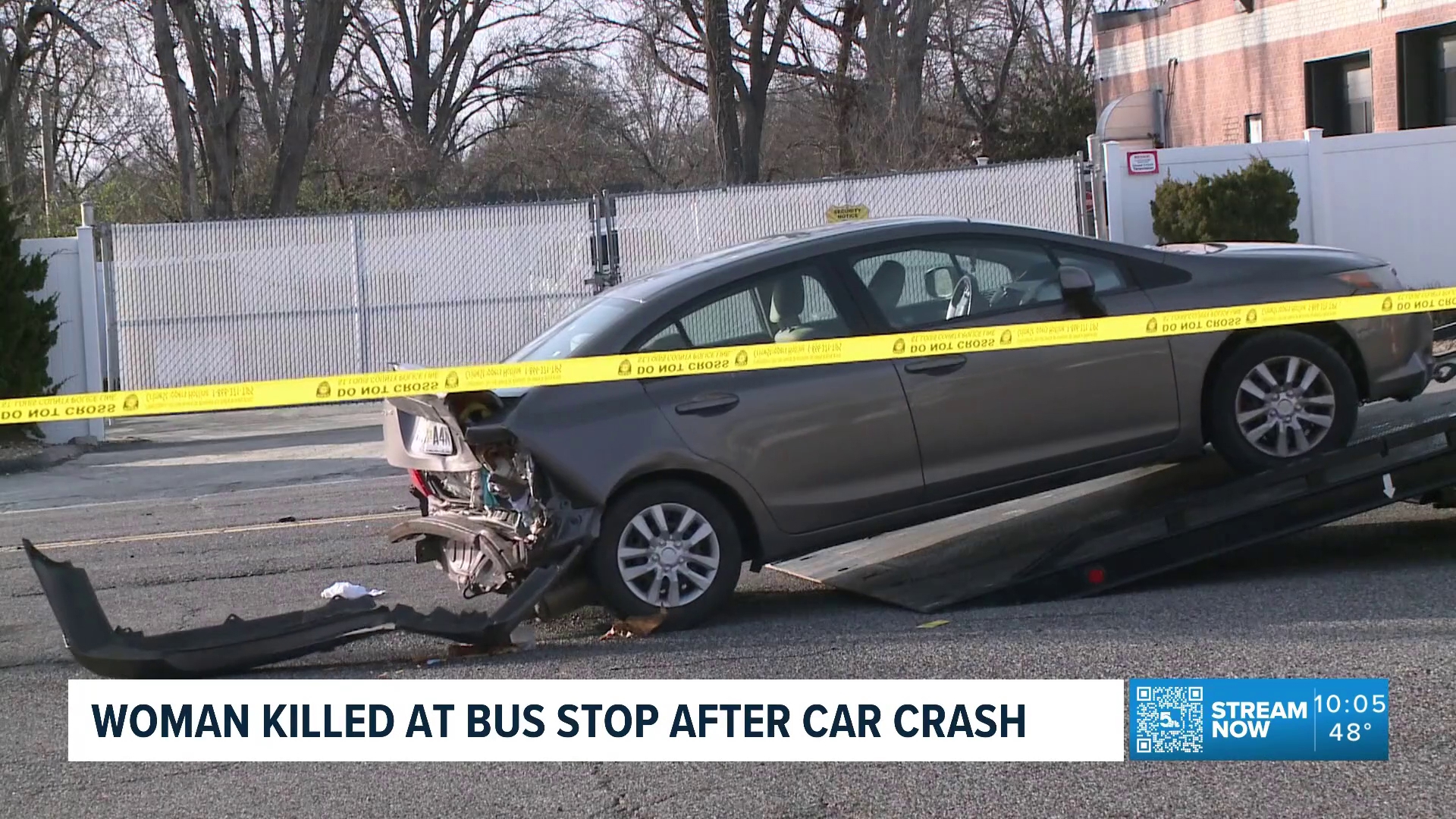 Woman standing near bus stop killed in St. Louis County crash