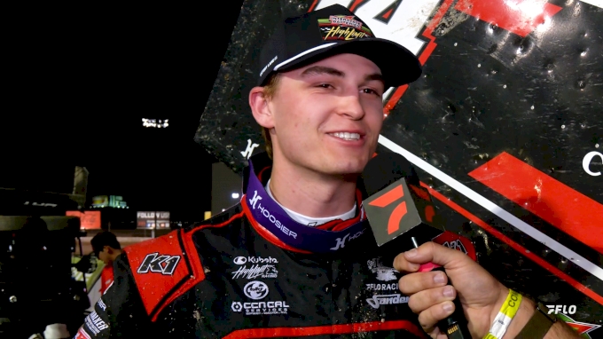 Corey Day reacts after dominant win Friday with High Limit at Las Vegas