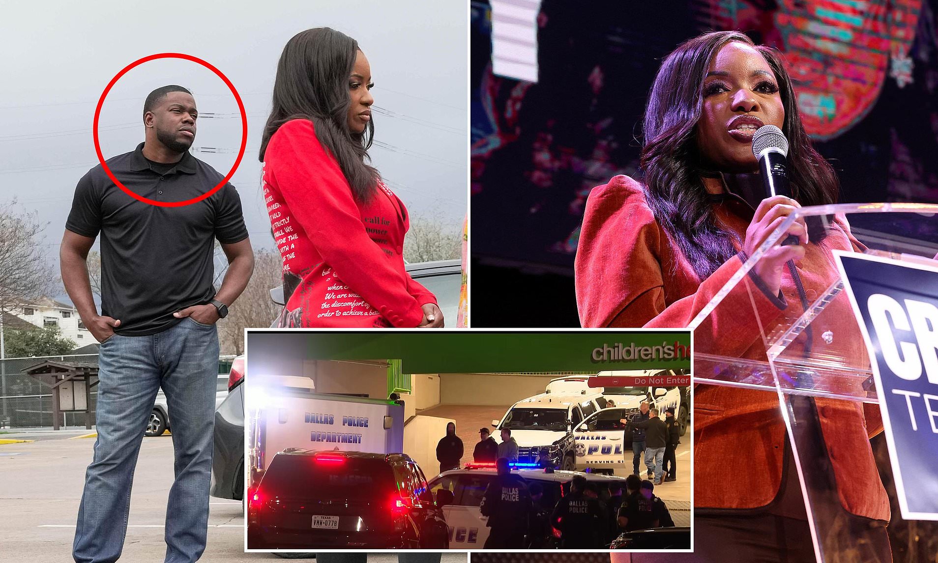 Rep Jasmine Crockett's fugitive bodyguard killed in SWAT standoff