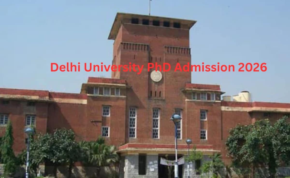 Delhi University opens PhD admission phase 2 registration, apply by ...