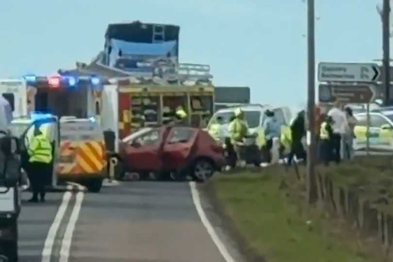 A92 closed after crash as drivers urged to steer clear of major Scots road