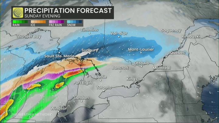 Major storm targets Ontario with something for everyone
