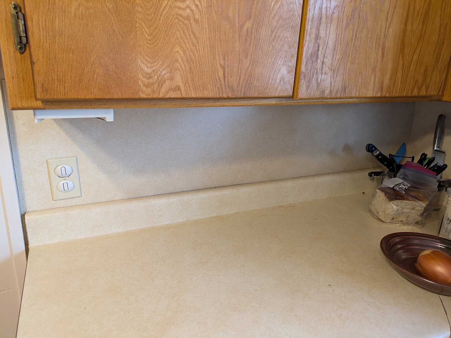 I put this bathroom holder in my kitchen instead, and it was so smart