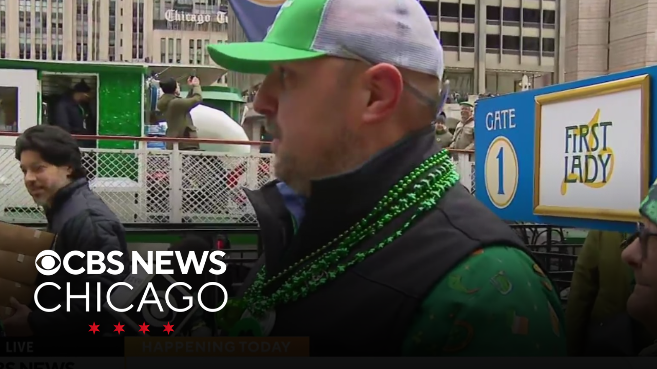 St. Patrick's Day celebrations are underway in Chicago