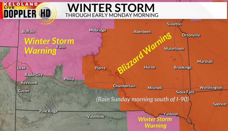 Winter storm afternoon update – Saturday, March 14