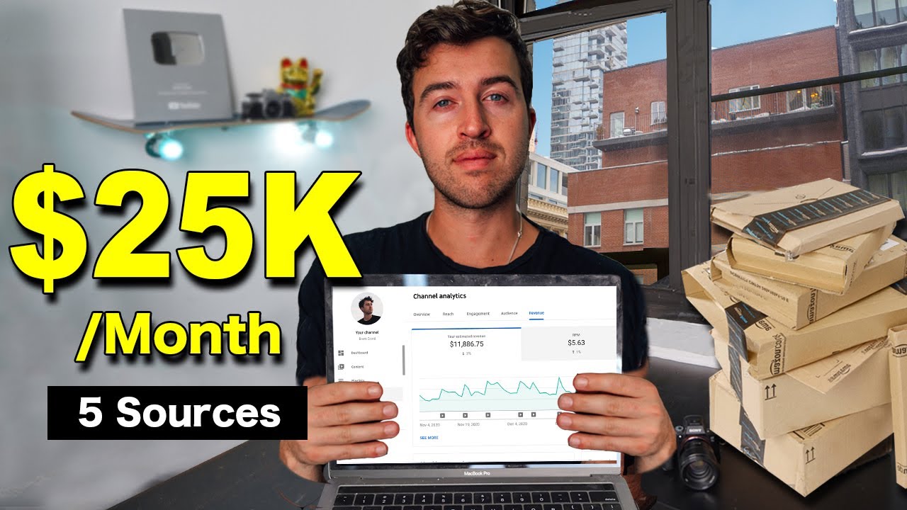My $25,000 a month YouTube income breakdown