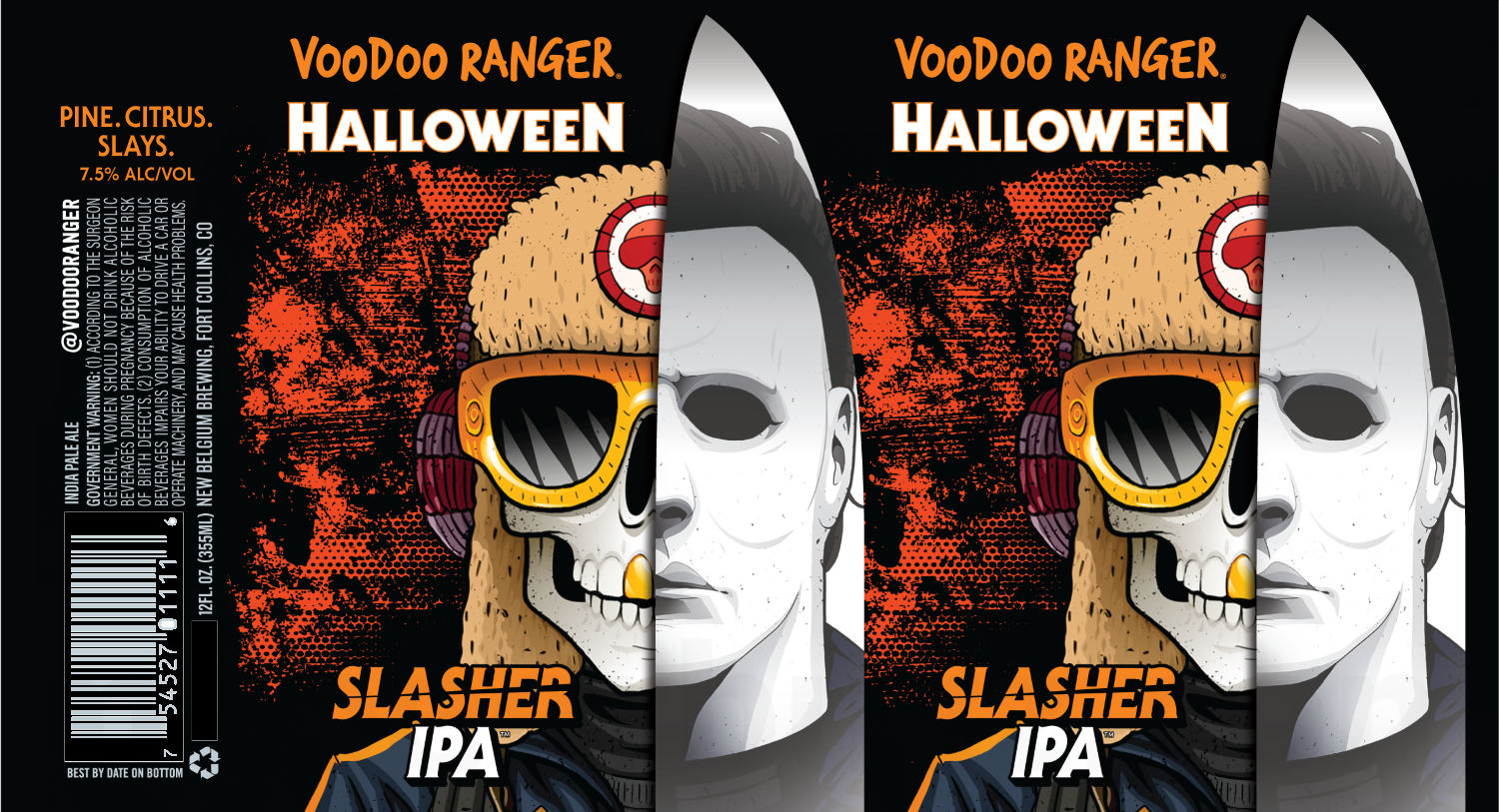 New Belgium reveals Voodoo Ranger Halloween Slasher IPA