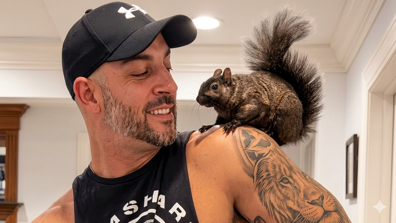 He never planned to be a squirrel dad - but fate had other plans