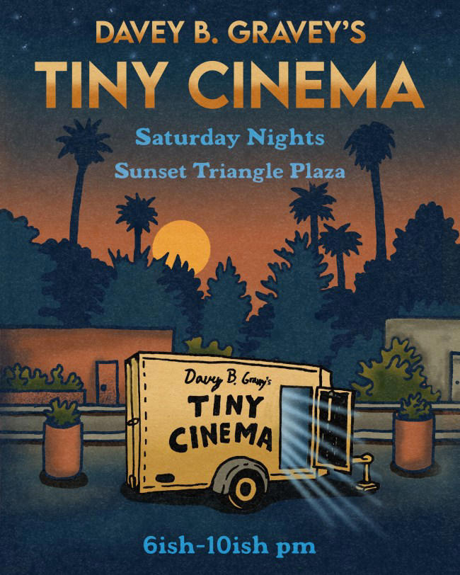 Meet Davey B. Gravey, the Film Projectionist Behind Tiny Cinema