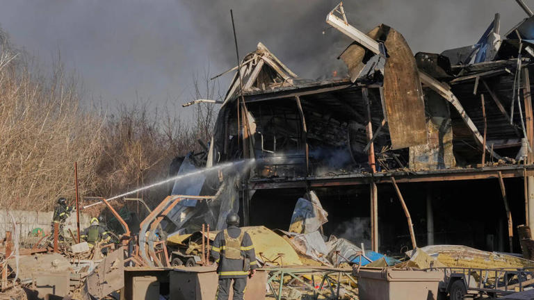 Russian missile and drone attack in Kyiv region results in fatalities ...
