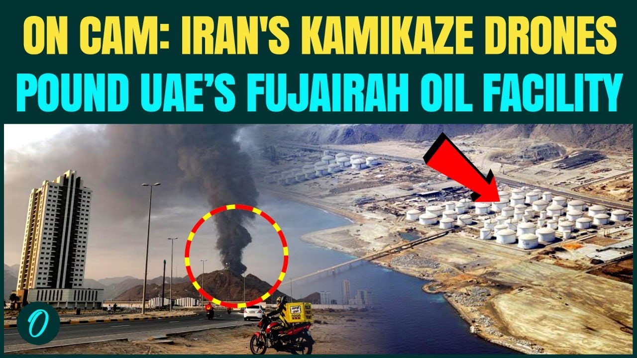 Iran bombs UAE’s Fujairah oil facility breaking: Iran’s kamikaze drones ...