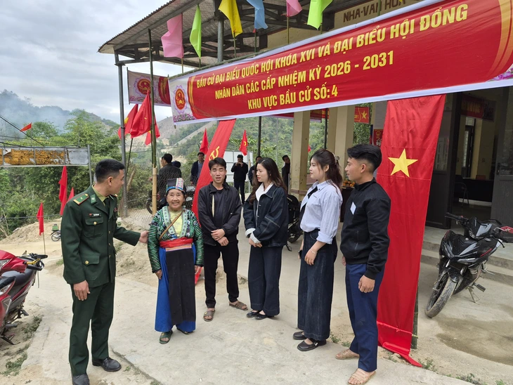 Các điểm bầu cử ở vùng cao Trung Lý, Thanh Hóa sẵn sàng cho ngày hội lớn