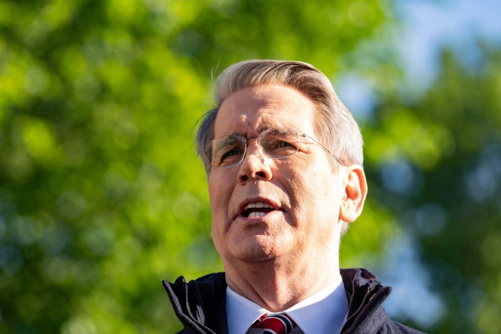 'The president wants you right away' Scott Bessent pulled from live