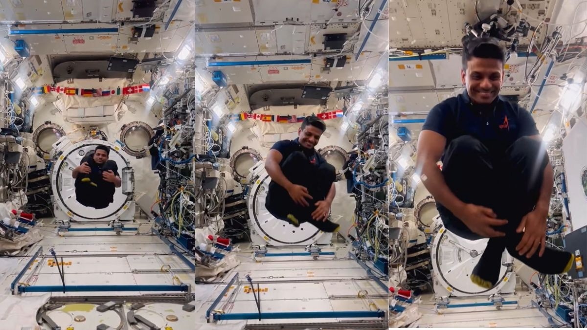 Watch: Astro Shux shares footage of him performing effortless space ...