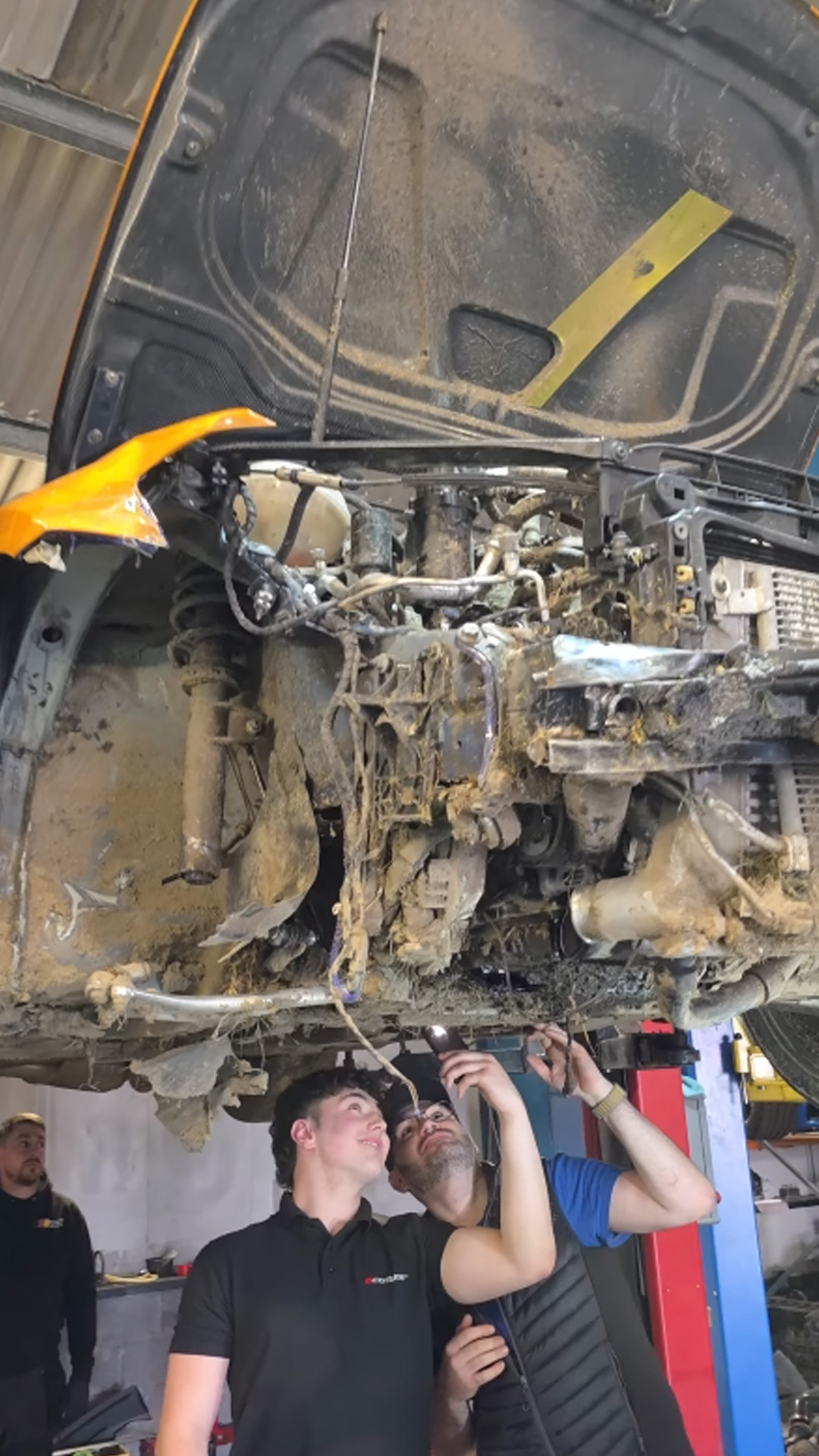 Golf R Nürburgring crash damage inspection and plan to rebuild