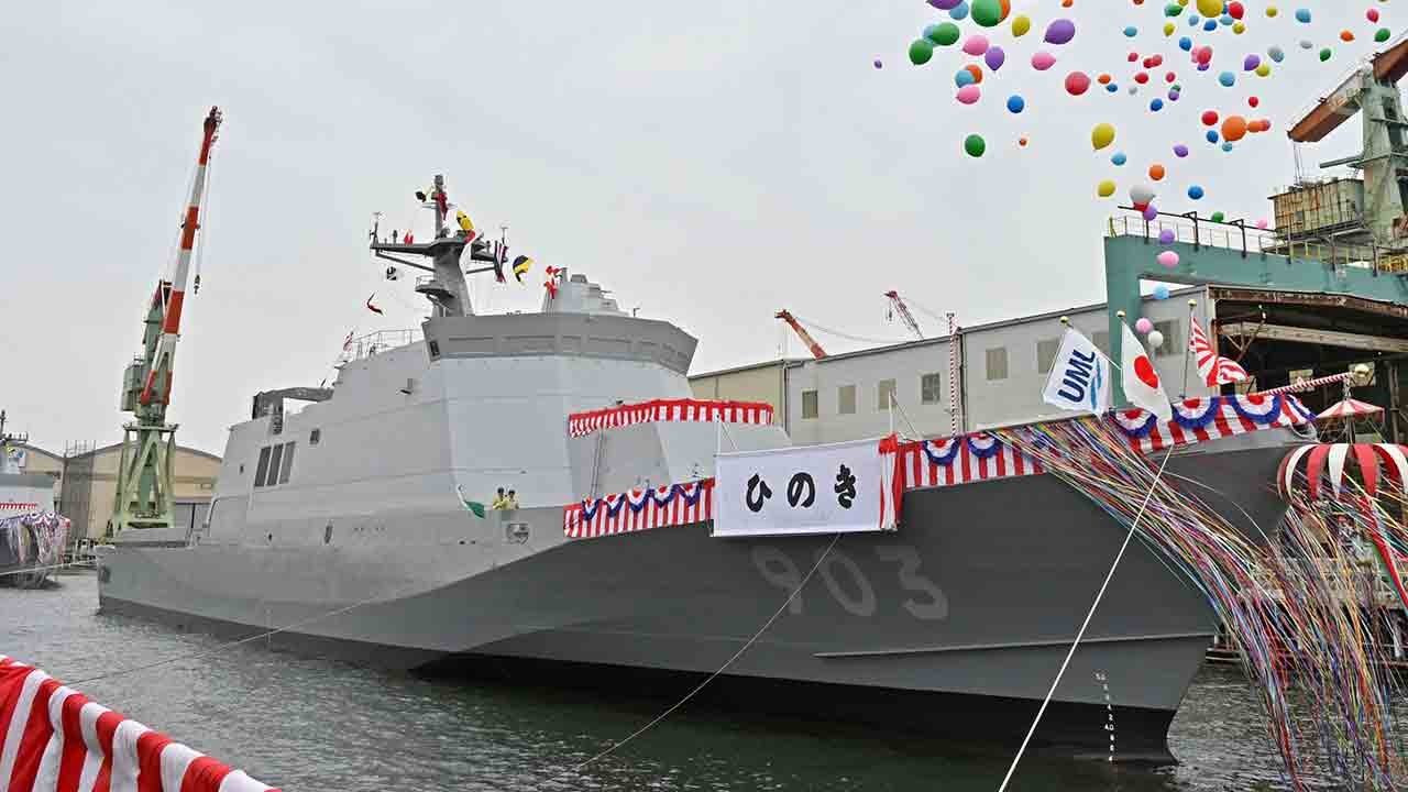 Jepang Perkenalkan Kapal Patroli Canggih dengan Drone dan Rudal Anti-Kapal