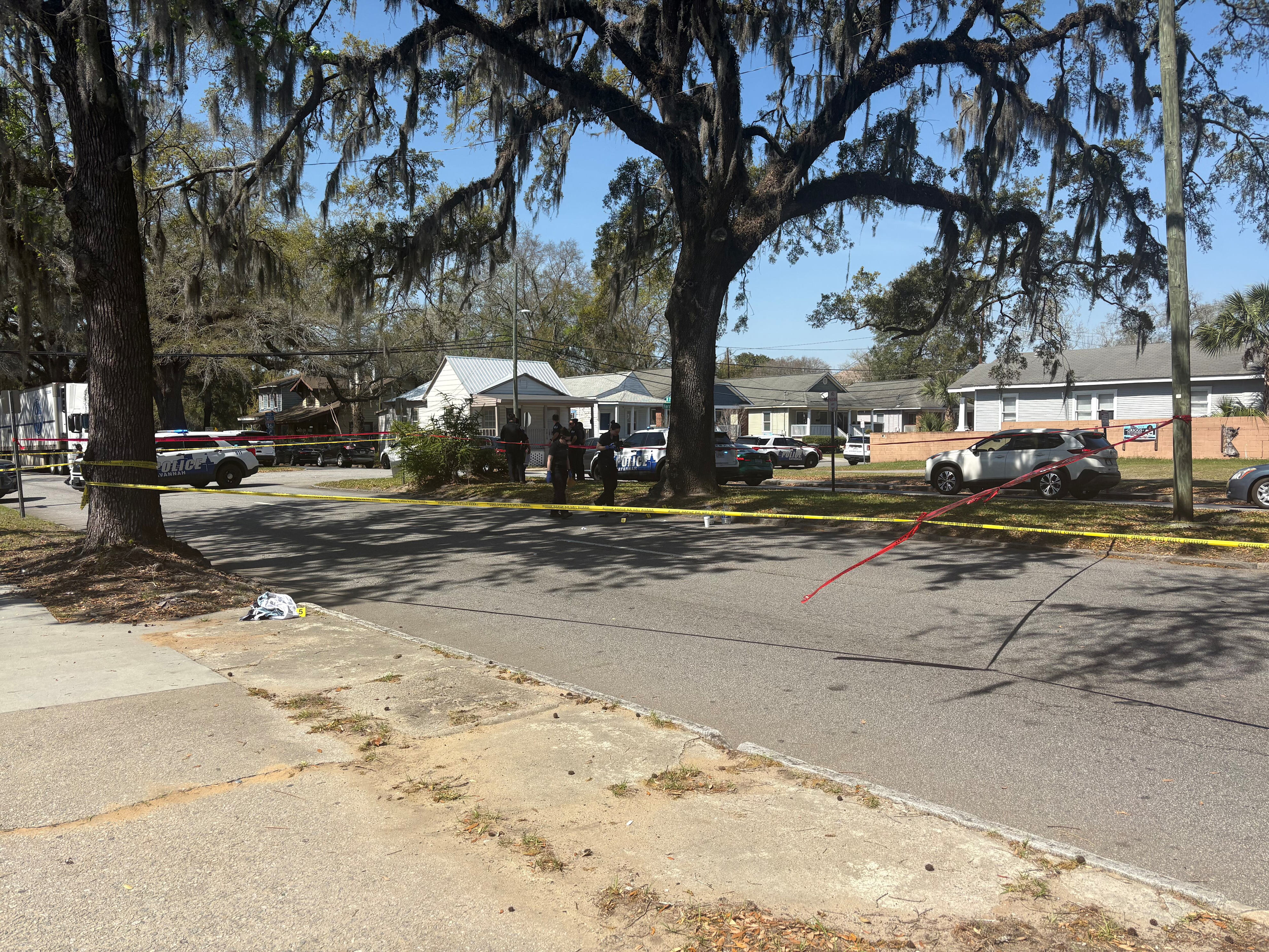 One man taken to the hospital following a shooting in West Savannah
